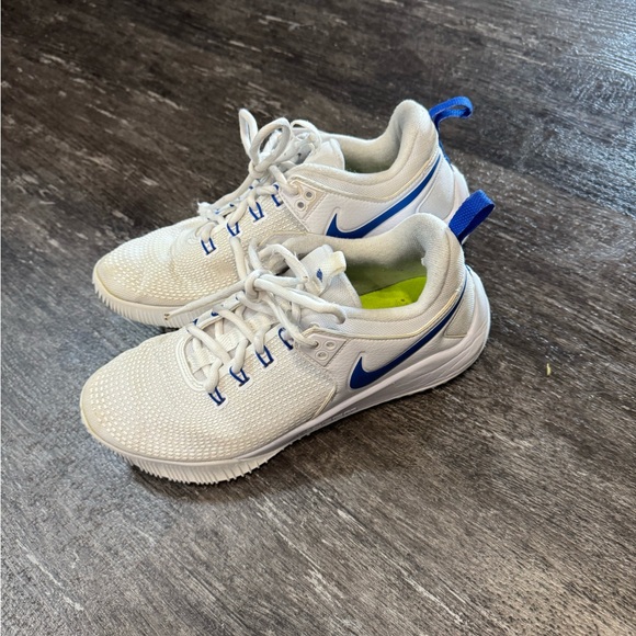 Nike White and Blue HyperAce size 9.5 - Picture 2 of 8